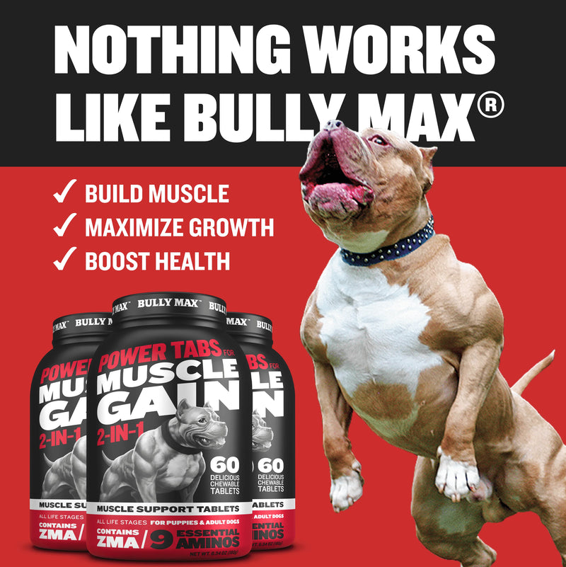 Bully max deals dog muscle supplement
