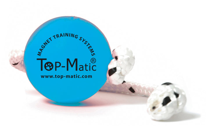 Top-Matic Fun Ball SOFT Blue with Maxi Power clip