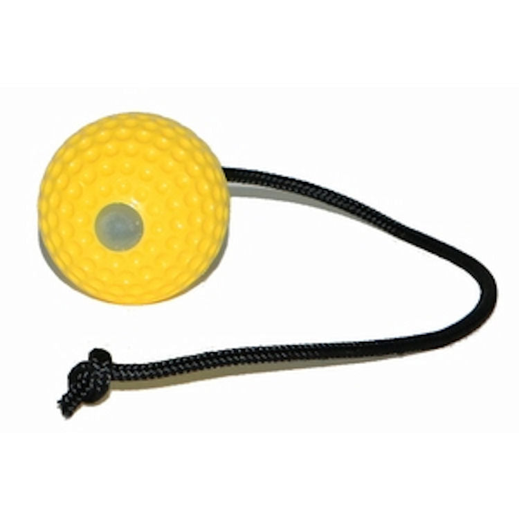 Yellow Super Ball with Handle (M)