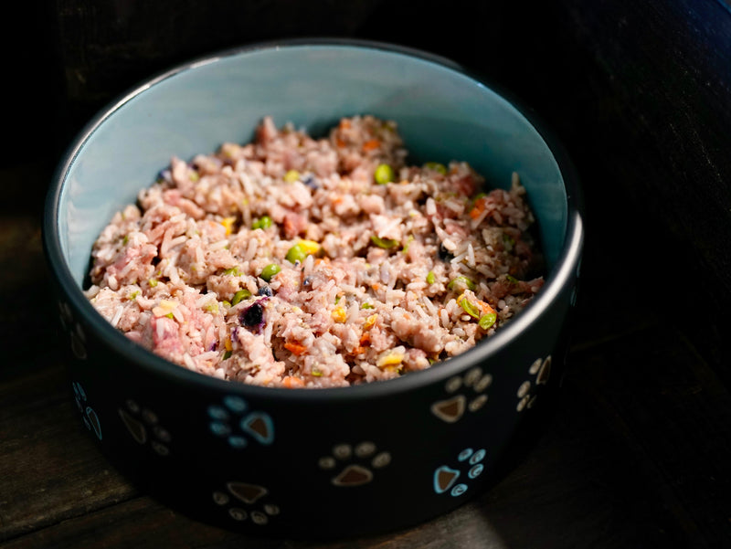 Uncle Benji’s Raw Dog Food: Speckled Hen Protein