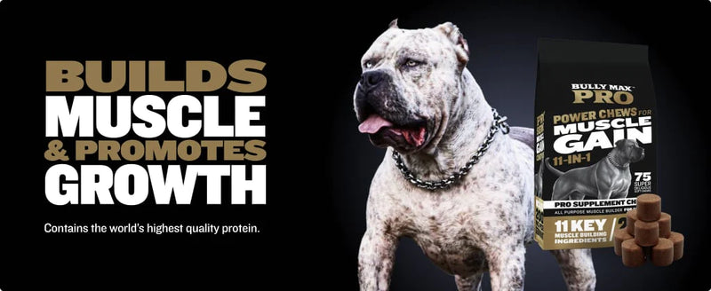 Bully Max PRO SERIES 11-IN-1 MUSCLE GAIN CHEWS