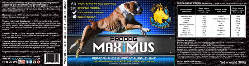 ProDog Maximus Lean Muscle Builder