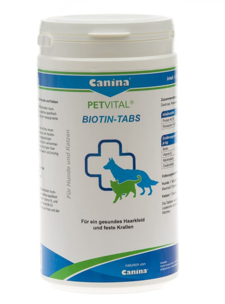Canina PETVITAL® BIOTIN-TABS (100g) 50 Tablets