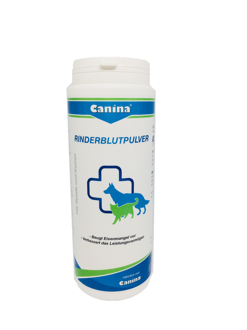 Canina BOVINE BLOOD Powder for dogs with iron deficiency improves performance