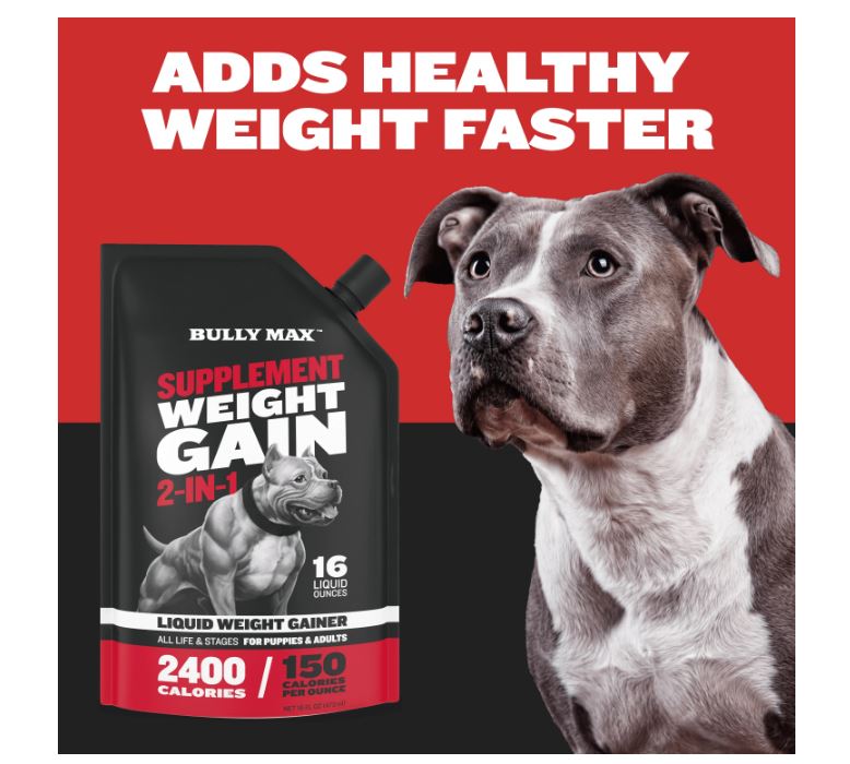 Bully Max Supplement Weight Gain 2-in1