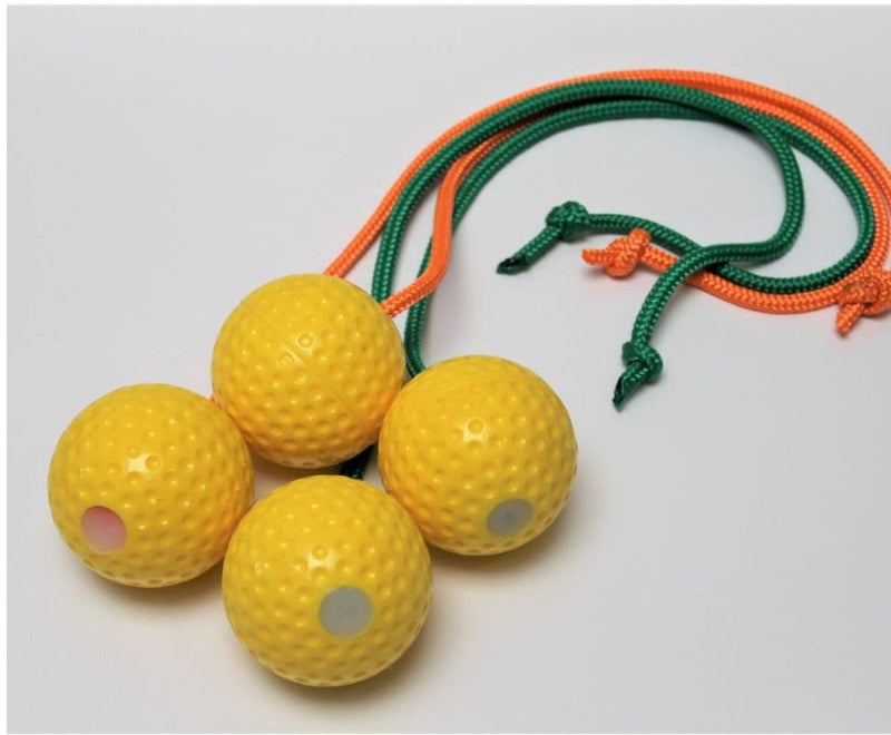 Yellow Super Ball with Handle (M)