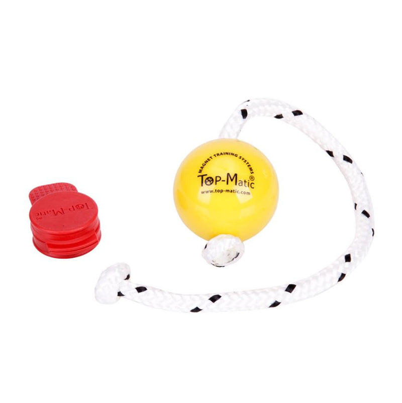 Top-Matic Fun Ball mini SOFT Yellow with Maxi Power clip